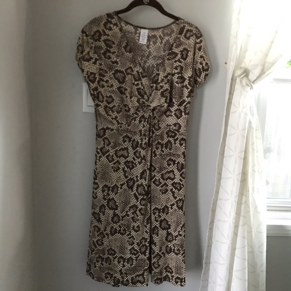 AVON Snake Print Dress - Picture 1 of 4